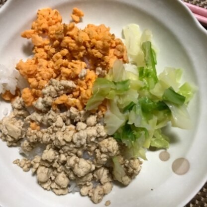 木綿でしかやったことなかったんだけど…絹ごし豆腐のそぼろも、ふわふわでとっても美味しかったです(^^)